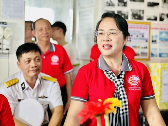 Chairwoman of the Vietnam Fatherland Front Committee in Ho Chi Minh City Tran Kim Yen