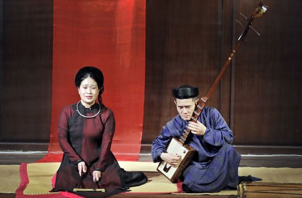 A performance of ca tru (Photo: VNA)