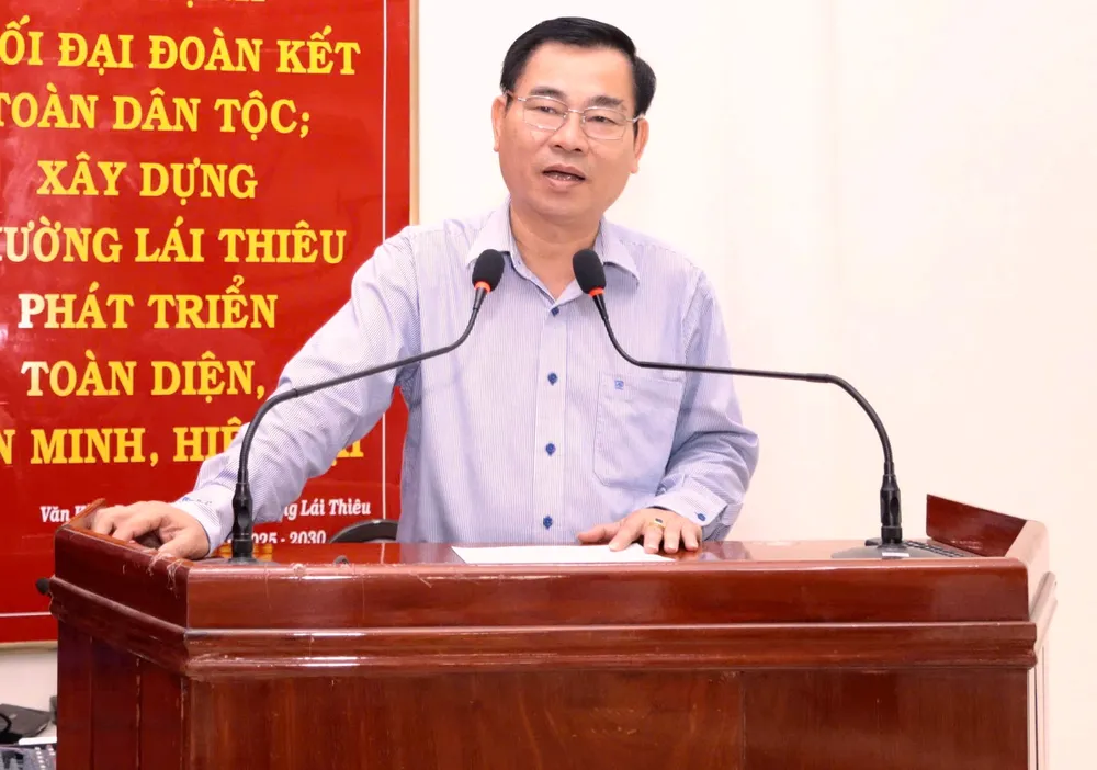 Phường Lái Thiêu thực hiện nhiệm vụ quý 1-2026 đạt nhiều kết quả tích cực 