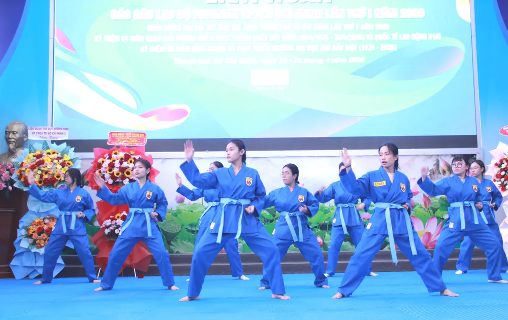 Lan tỏa bản sắc Việt Võ Đạo qua Liên hoan CLB Vovinam TPHCM lần thứ I