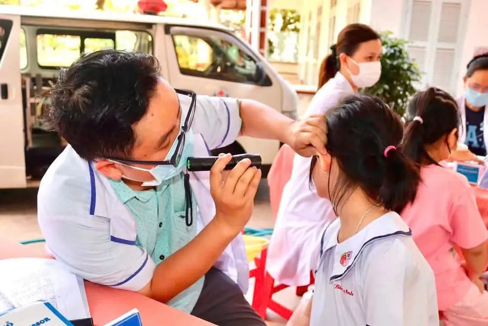 Còn hơn 57.000 học sinh TPHCM chưa khám sức khỏe miễn phí