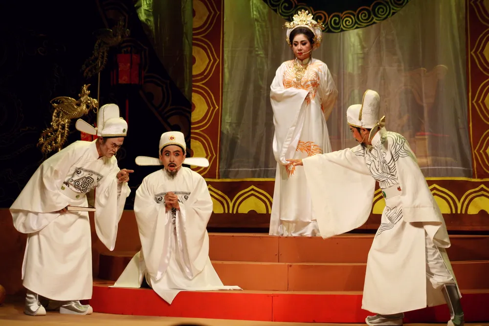 Dấu ấn đẹp của vở cải lương lịch sử “Đêm trước ngày hoàng đạo” ảnh 2
