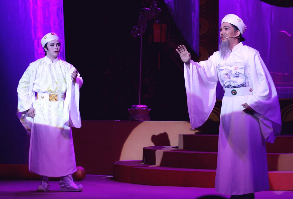 Dấu ấn đẹp của vở cải lương lịch sử “Đêm trước ngày hoàng đạo” ảnh 4