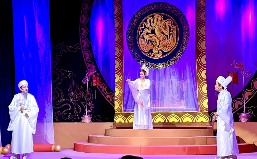 Dấu ấn đẹp của vở cải lương lịch sử “Đêm trước ngày hoàng đạo” ảnh 5