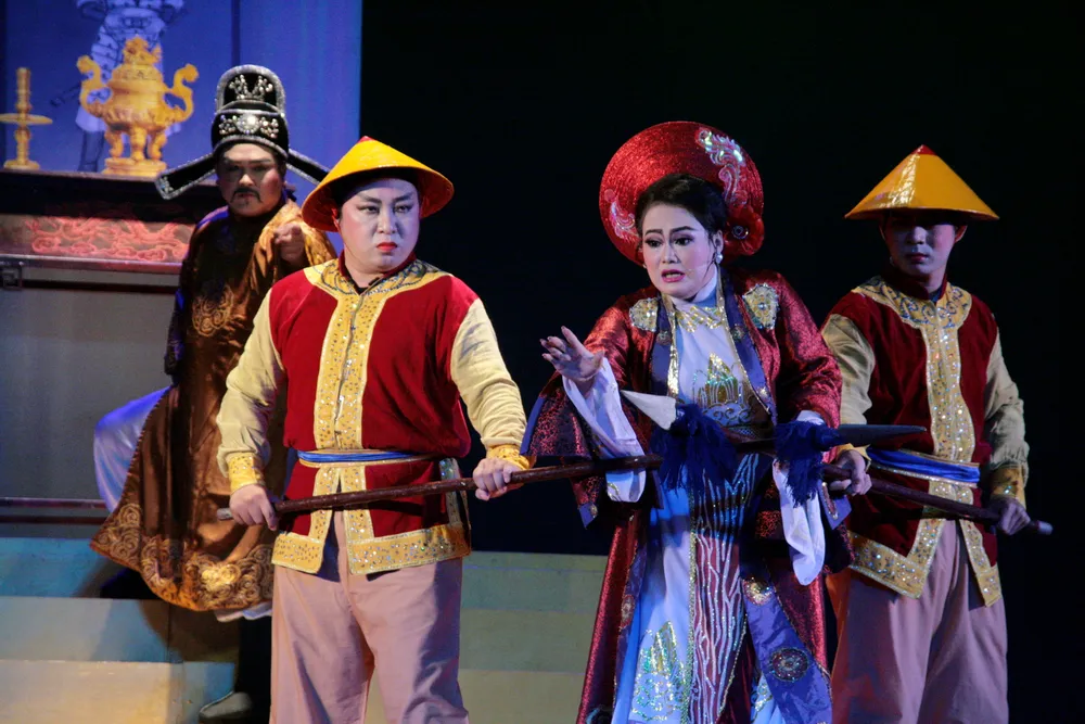 Ra mắt vở hát bội Vương quyền ảnh 2