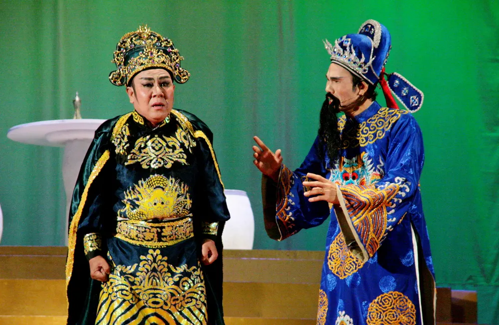 Ra mắt vở hát bội Vương quyền ảnh 1