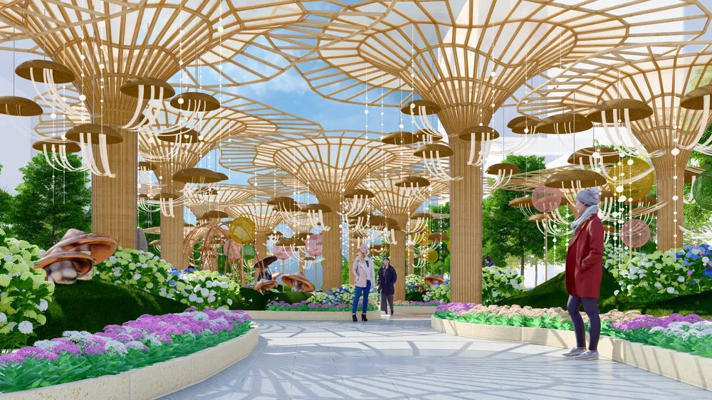 Đường hoa Tết 2023 lần đầu tiên có cầu kính, tăng ngày mở cửa ảnh 9