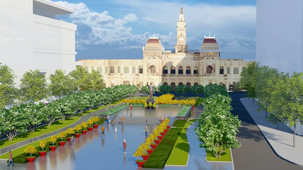 Đường hoa Tết 2023 lần đầu tiên có cầu kính, tăng ngày mở cửa ảnh 1