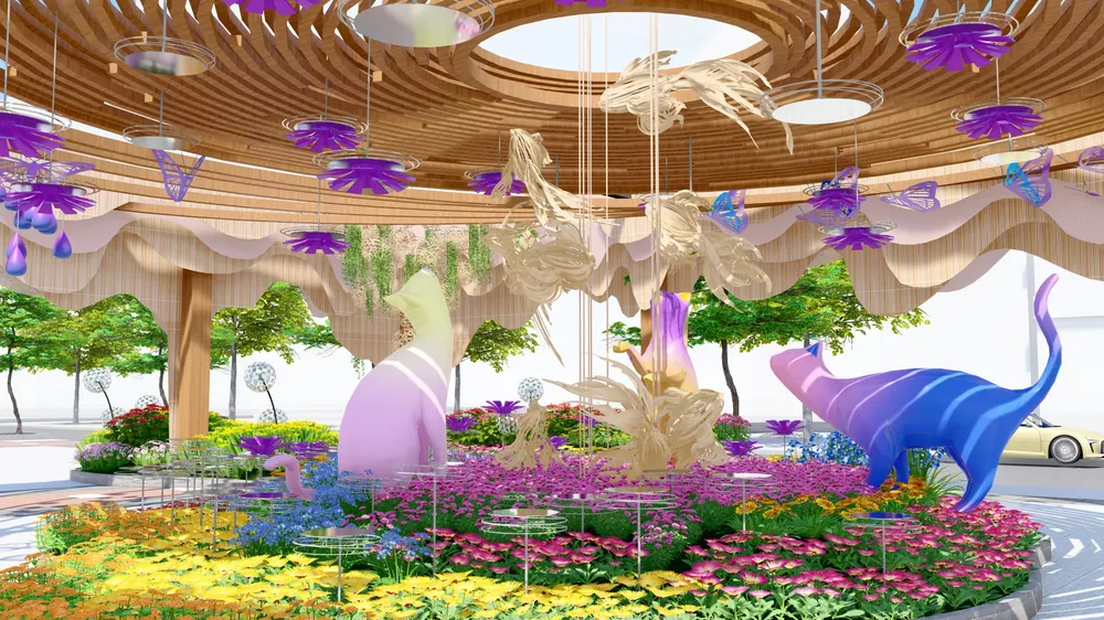 Đường hoa Tết 2023 lần đầu tiên có cầu kính, tăng ngày mở cửa ảnh 8