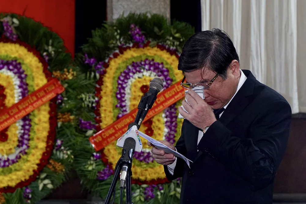 Lễ truy điệu và di quan Phó Chủ tịch UBND TPHCM Nguyễn Thị Thu ảnh 3