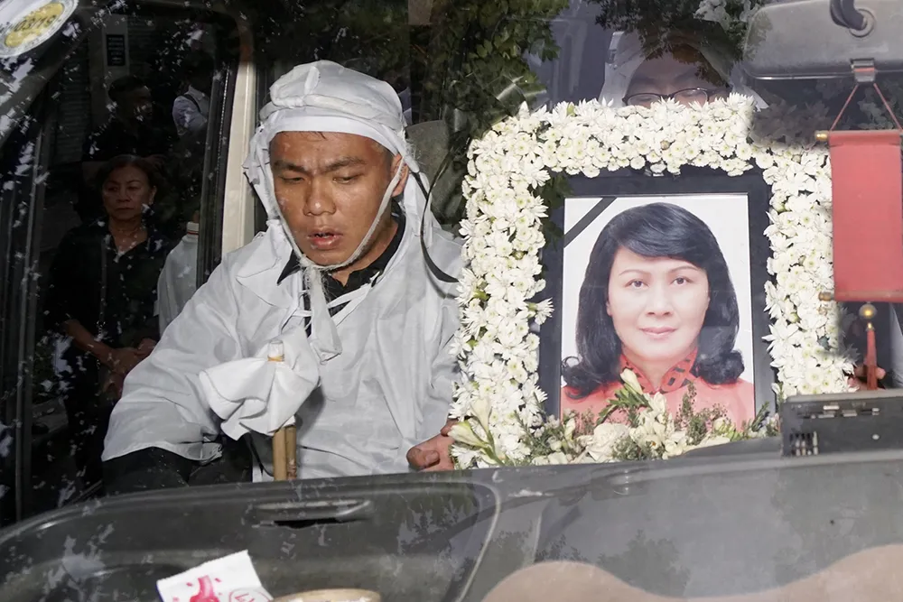 Lễ truy điệu và di quan Phó Chủ tịch UBND TPHCM Nguyễn Thị Thu ảnh 19