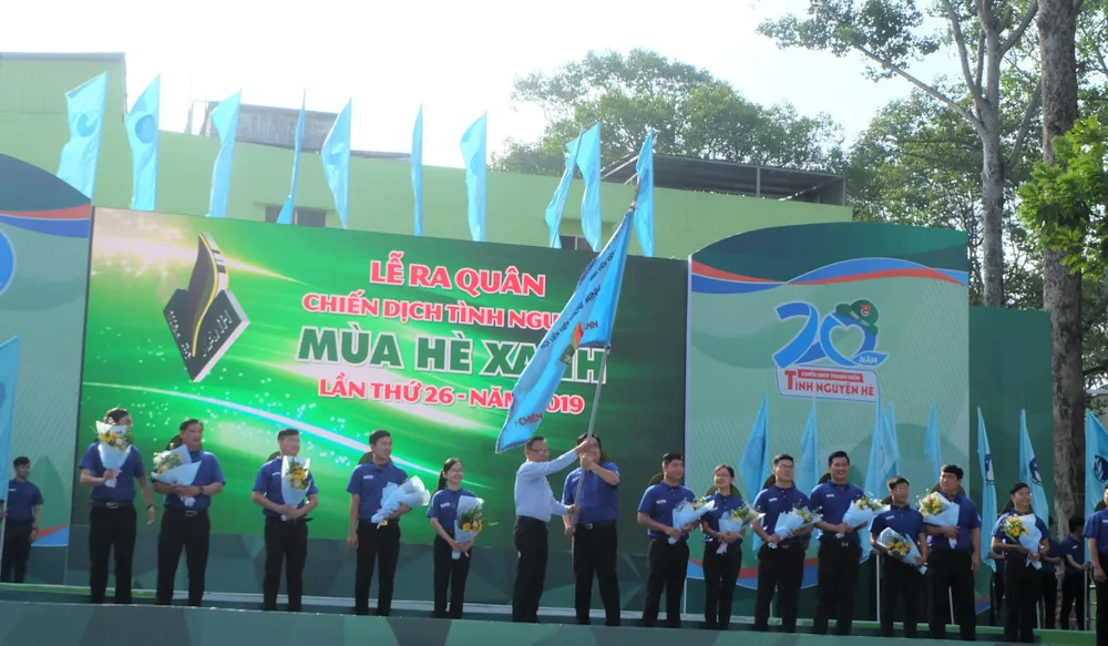 Ra quân Chiến dịch tình nguyện Mùa hè xanh lần thứ 26 năm 2019 ảnh 1
