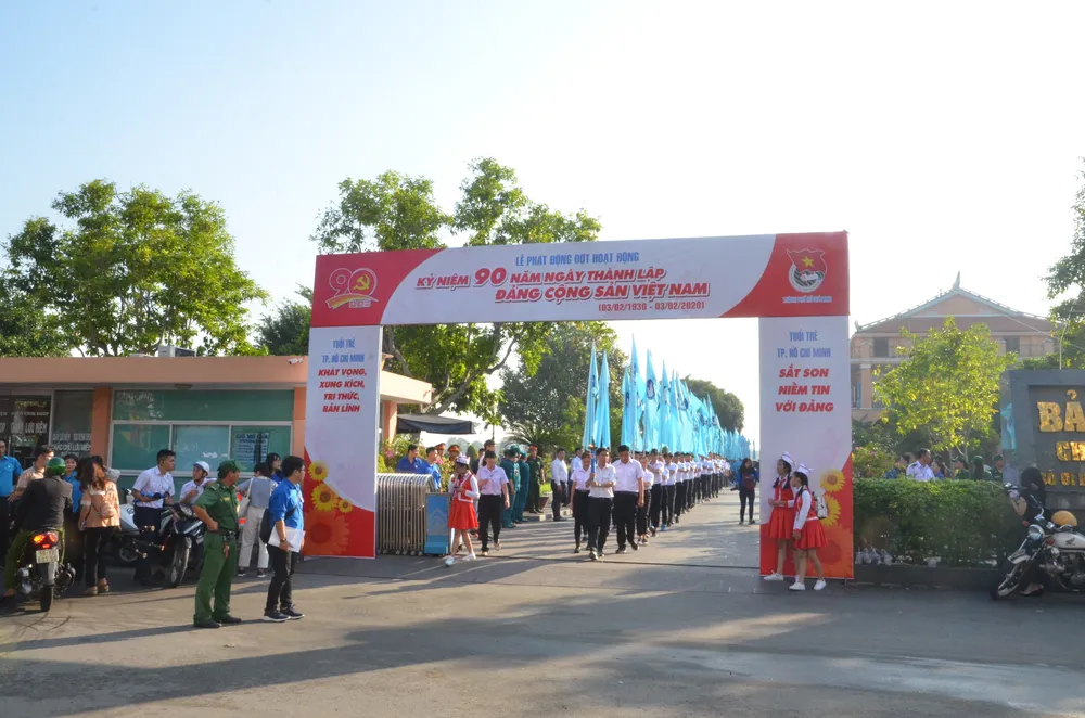Thành đoàn TPHCM phát động đợt kỷ niệm 90 năm Ngày thành lập Đảng trong đoàn viên thanh niên ảnh 2