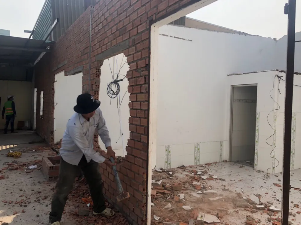 Cưỡng chế 17 công trình xây dựng không phép tại quận Thủ Đức ảnh 2