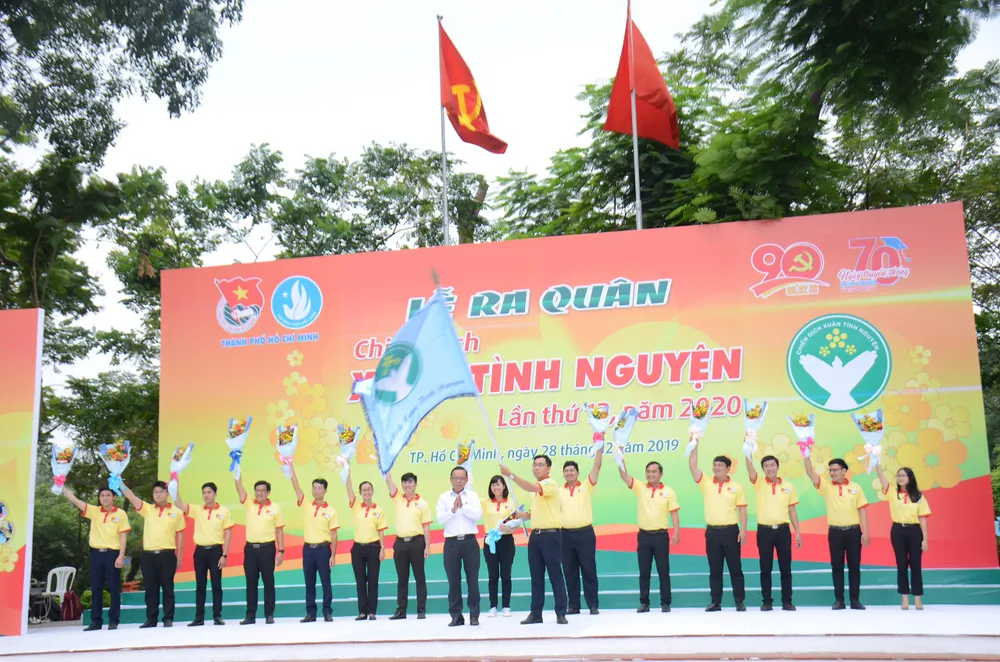 TPHCM ra quân chiến dịch “Xuân tình nguyện” năm 2020 ảnh 1