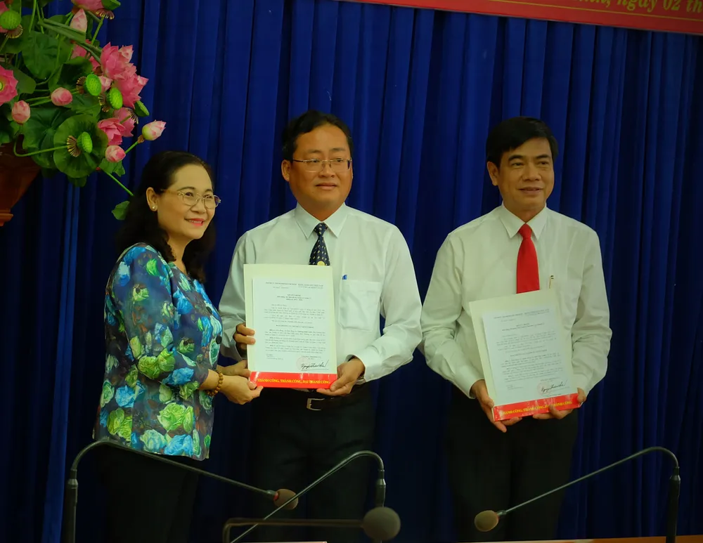 Đồng chí Trương Quốc Lâm làm Bí thư Quận ủy quận 11 ảnh 1