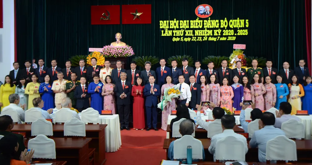 Đồng chí Nguyễn Văn Hiếu tái đắc cử Bí thư Quận ủy quận 5 ảnh 1