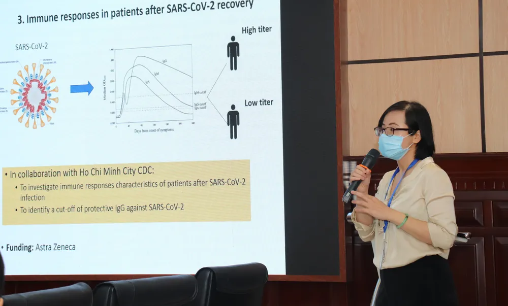 Tiến sĩ Trịnh Hoàng Kim Tú đoạt giải nhất giải thưởng Tài năng trẻ ĐH Y Dược TPHCM  ảnh 1