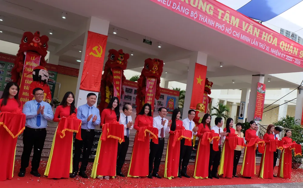 Trung tâm Văn hóa quận 9 chính thức đi vào hoạt động ảnh 3