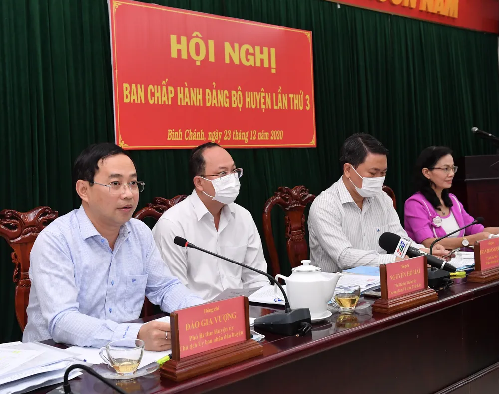 Huyện Bình Chánh cần sớm xây dựng đề án chuyển huyện lên quận ảnh 2