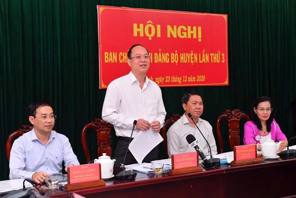 Huyện Bình Chánh cần sớm xây dựng đề án chuyển huyện lên quận ảnh 1