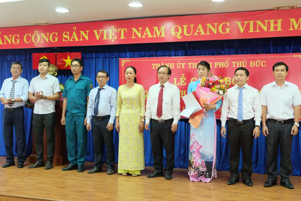 TP Thủ Đức thành lập Đảng bộ phường An Khánh và phường Thủ Thiêm sau sáp nhập ảnh 3