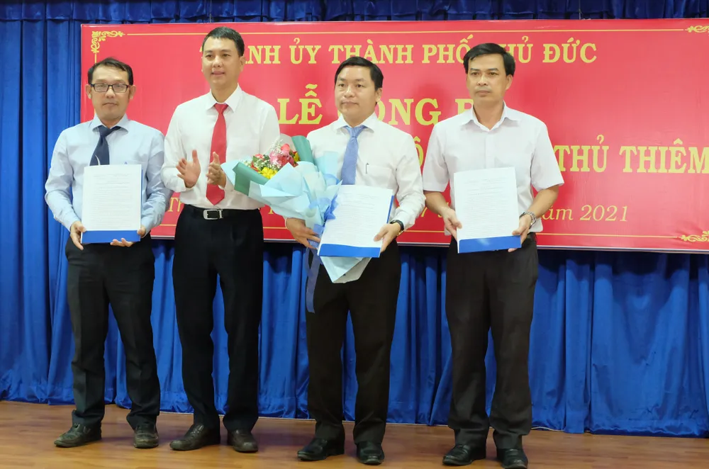 TP Thủ Đức thành lập Đảng bộ phường An Khánh và phường Thủ Thiêm sau sáp nhập ảnh 4