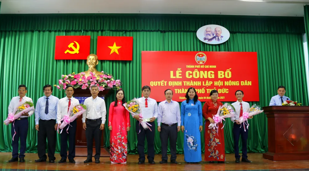 Thành lập Hội Nông dân TP Thủ Đức ảnh 1