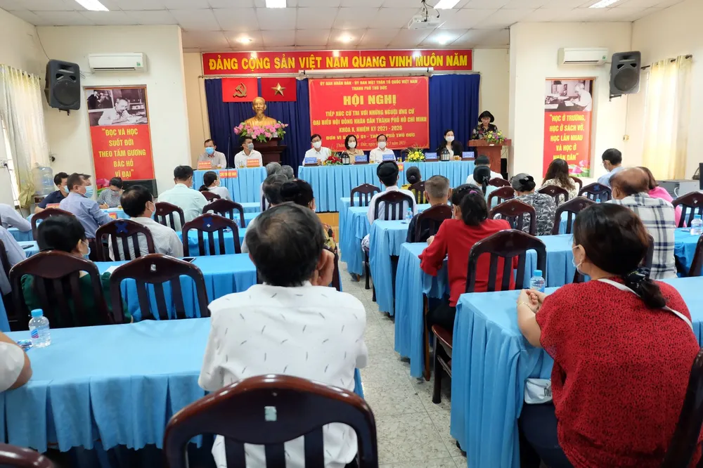 Cử tri kỳ vọng, ở cương vị nào, các ứng cử viên cũng thực hiện lời hứa của mình với người dân ảnh 1