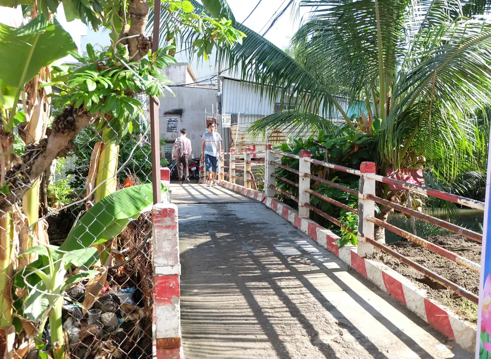 Hơn 10 tỷ đồng xây dựng 3 cây cầu dân sinh tại quận 7 ảnh 2