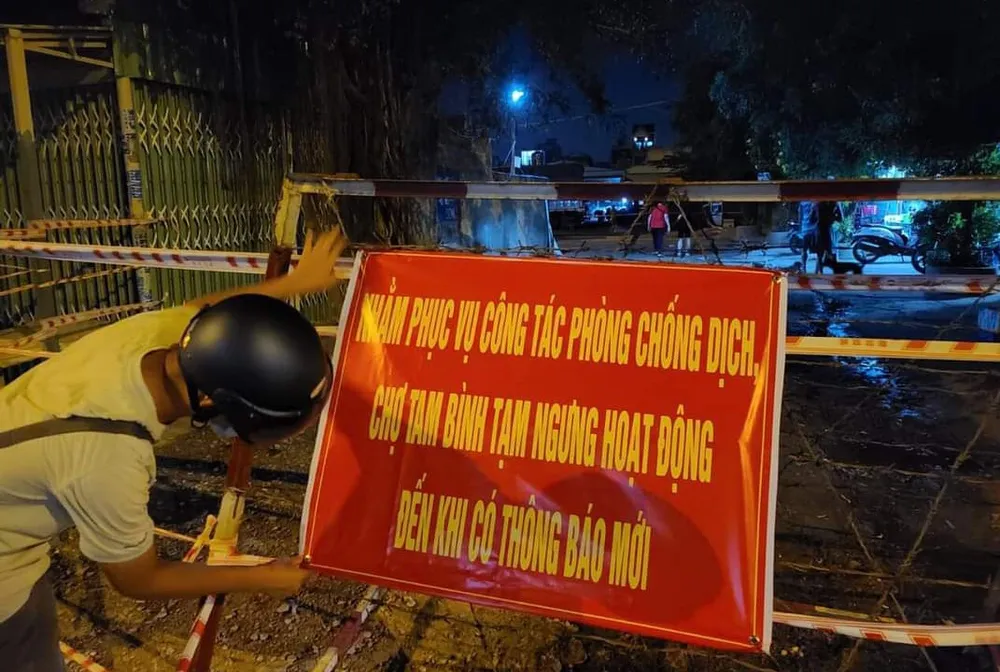 UBND TP Thủ Đức đề nghị Bình Dương phối hợp phòng, chống dịch ở địa bàn giáp ranh ảnh 1