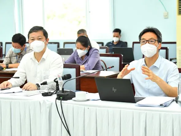 Phó Thủ tướng Chính phủ Vũ Đức Đam: Tuyệt đối không được có tâm lý buông lỏng, xả hơi ảnh 4