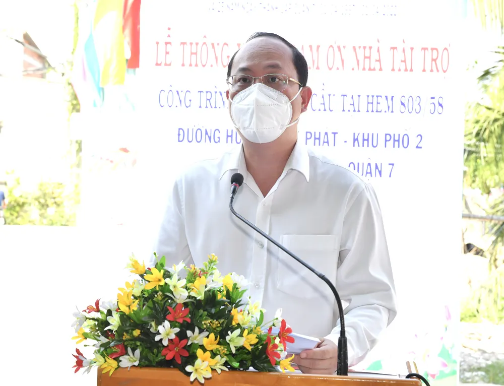 Người dân quận 7 hiến 2.200m² đất mở rộng 11 tuyến hẻm ảnh 1