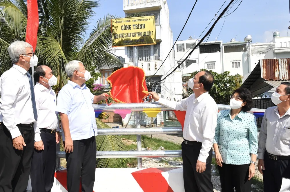 Người dân quận 7 hiến 2.200m² đất mở rộng 11 tuyến hẻm ảnh 2