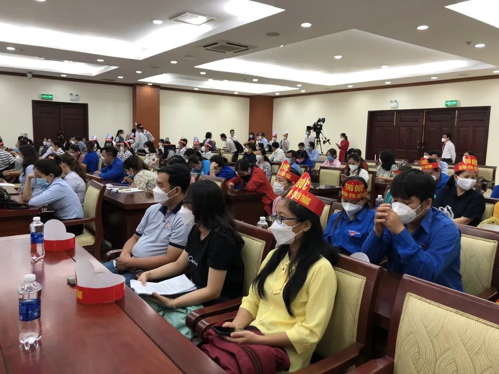 Khai mạc hội thi giảng viên lý luận chính trị giỏi TPHCM năm 2022 ảnh 4