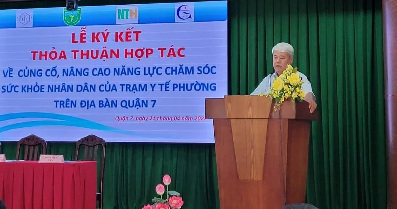 Hợp tác nâng cao năng lực chăm sóc sức khỏe người dân của trạm y tế phường ảnh 1