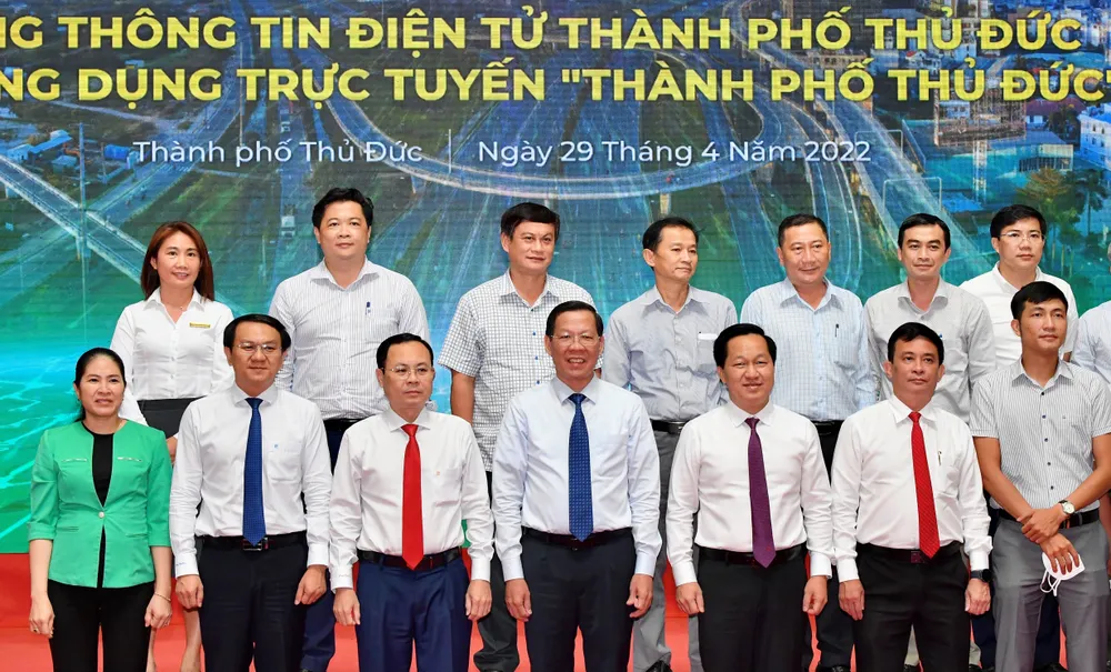 TP Thủ Đức ra mắt cổng thông tin điện tử và ứng dụng trực tuyến “TP Thủ Đức” ảnh 2