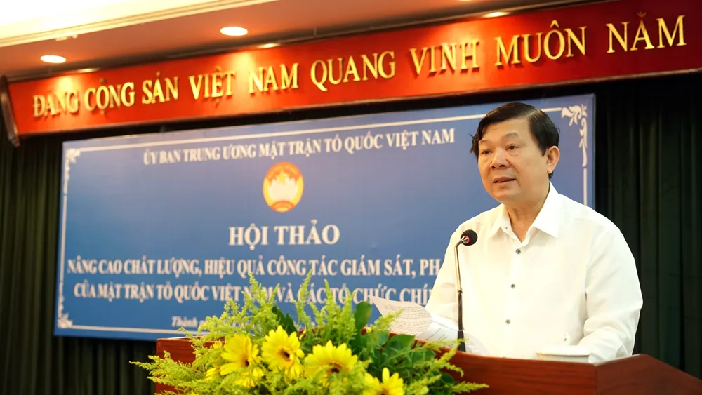 Có tình trạng tác động làm hạn chế đến kết quả, nội dung giám sát, phản biện xã hội   ảnh 2