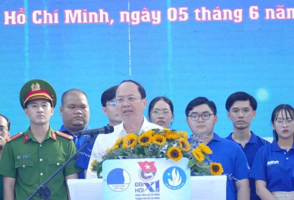 TPHCM ra quân các chương trình, chiến dịch tình nguyện hè năm 2022 ảnh 1