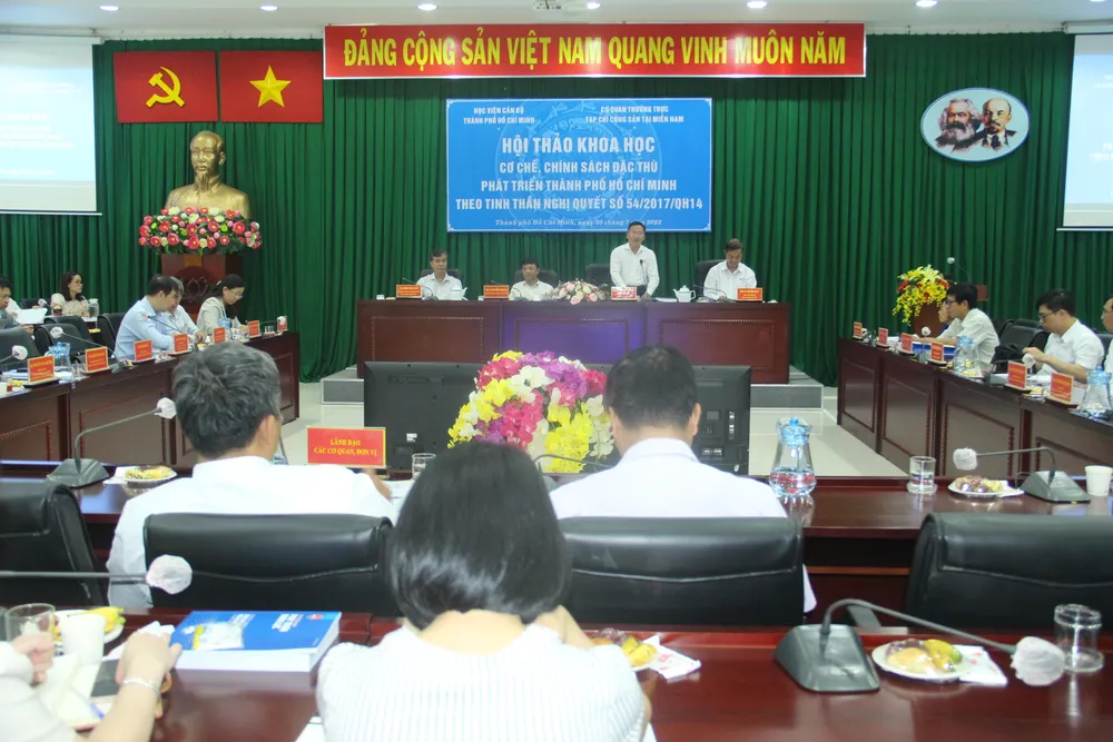 Hiến kế cho TPHCM đề xuất nghị quyết mới thay thế Nghị quyết 54 ảnh 1