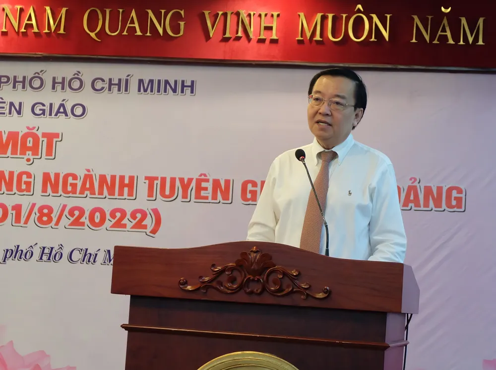 Ban Tuyên giáo Thành ủy TPHCM tổ chức 92 năm Ngày truyền thống ngành tuyên giáo của Đảng  ảnh 2