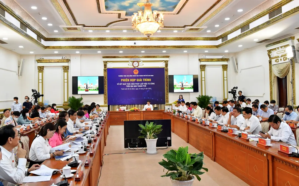 Chủ tịch HĐND TPHCM Nguyễn Thị Lệ: Phải đưa ra giải pháp để khắc phục và đẩy nhanh tiến độ thực hiện dự án  ảnh 2