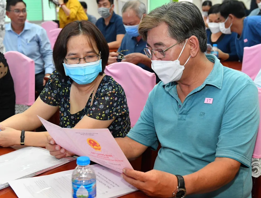 Hơn 80% người dân khu 4,3ha Khu Đô thị mới Thủ Thiêm đồng thuận với chính sách bồi thường bổ sung ảnh 2