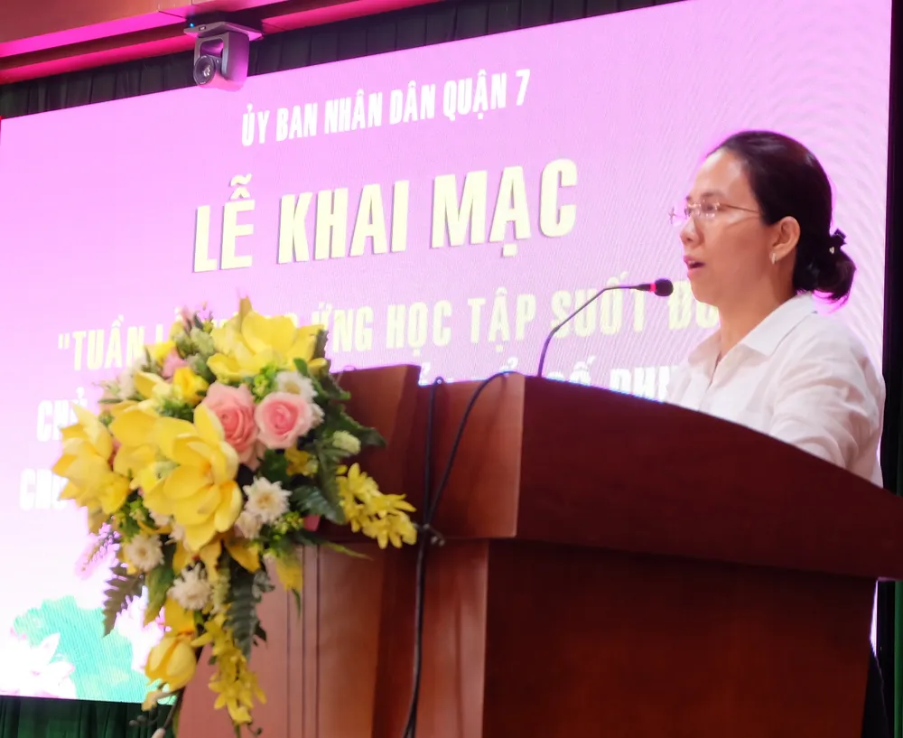 Tạo cơ hội cho người dân ở mọi lứa tuổi tham gia học tập ảnh 1