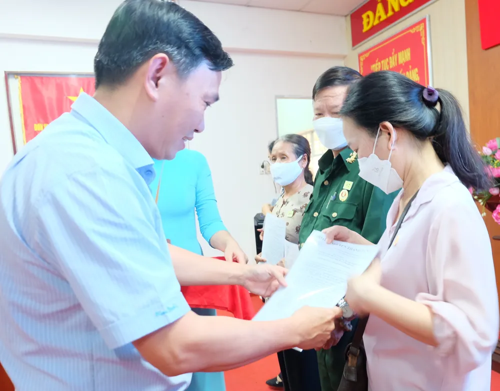 18 hộ dân thuộc dự án Khu Công nghệ cao TPHCM được bố trí nền tái định cư ảnh 1