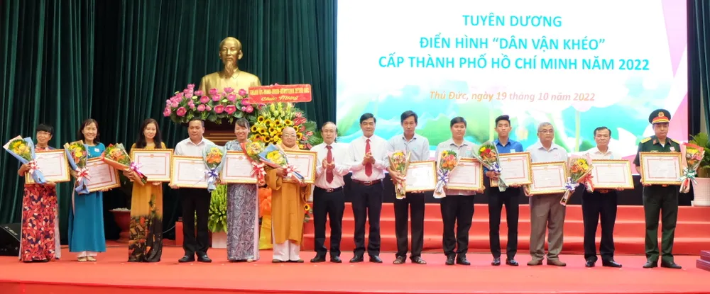  TP Thủ Đức tuyên dương 202 tập thể, cá nhân điển hình “Dân vận khéo” ảnh 2