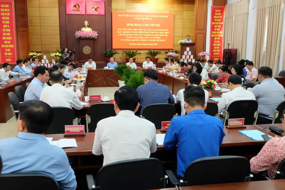 Nhiều mô hình hay lan tỏa tư tưởng, đạo đức, phong cách Chủ tịch Hồ Chí Minh ảnh 2