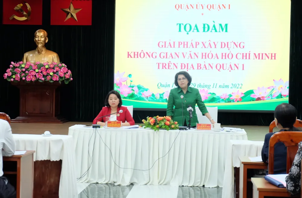 Xây dựng Không gian văn hóa Hồ Chí Minh tại quận 1: Chú trọng xây dựng đạo đức công vụ ảnh 2