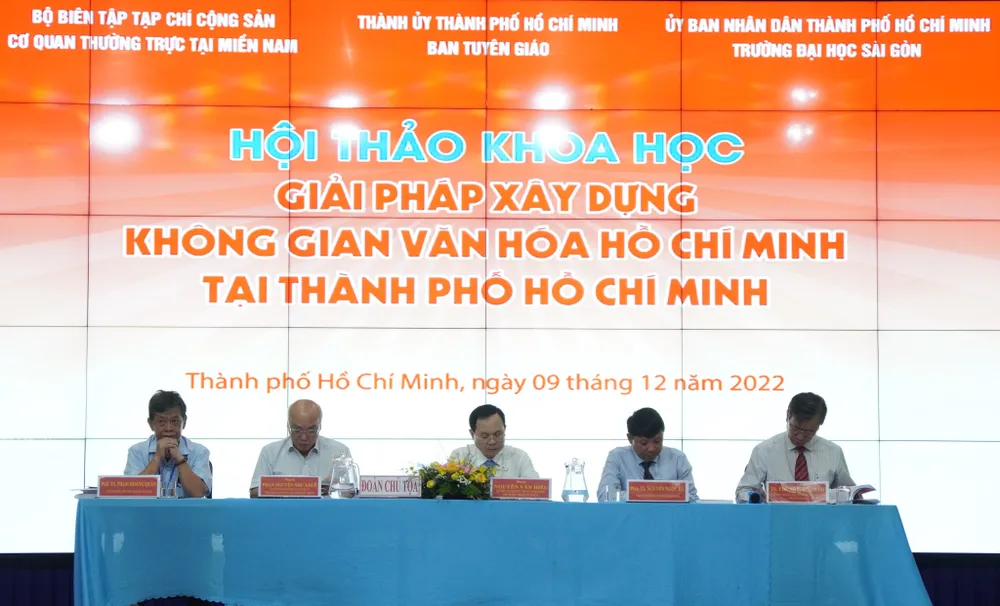 Phó Bí Thư Thành ủy TPHCM Nguyễn Văn Hiếu: Xây dựng Không gian văn hoá Hồ Chí Minh cần đi vào chiều sâu ảnh 1
