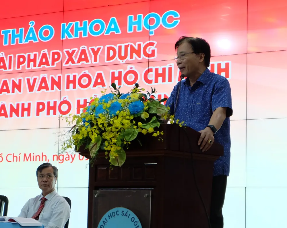 Phó Bí Thư Thành ủy TPHCM Nguyễn Văn Hiếu: Xây dựng Không gian văn hoá Hồ Chí Minh cần đi vào chiều sâu ảnh 5